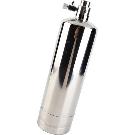 Kits de générateurs de CO2 pour aquarium, comprenant un générateur de CO2 en acier inoxydable et un réacteur à dioxyde de carbone pour aquariums à plantes. (1/5)