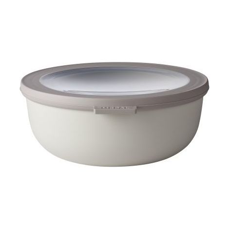 Mepal multi cuenco cirqula redondo 1250 ml - blanco nórdico (1/5)