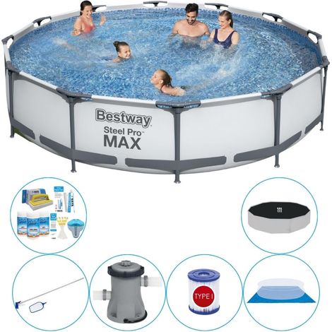 Bestway Bestway Steel Pro MAX Ronde - 366x76 cm - 7-pièces  S21691 (1/5)