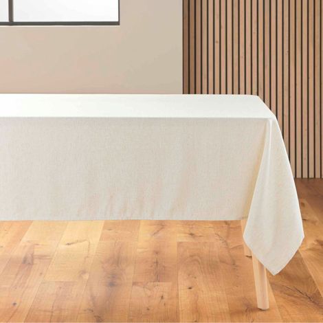 Nappe Rectangulaire "Pauline" 140x240cm Naturel (1/4)