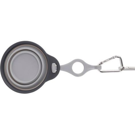 Dexas Travel Cup with Bottle Holder & Carabiner Light Grey 265137 (1/3)