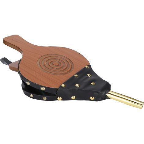 Soufflet à bois pour cheminée, outil de feu pour camping BBQ et pique-nique en plein air (1/5)