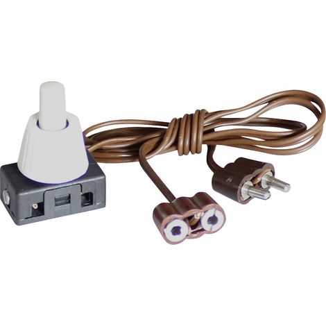 Kahlert Licht 67626 Verlängerung   mit Druckschalter   3.5 V