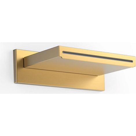 Douches murales acier inoxydable avec bec cascade. 152x200 mm. - TRES 29990304OM (1/2)