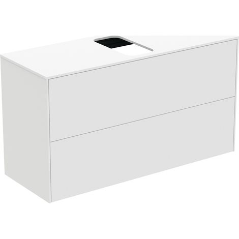 Ideal Standard Mueble bajo para lavabo, 2 extraíbles, recorte (1/3)