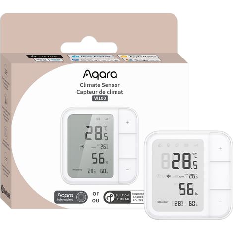 sensor de clima aqara w100 zigbee thread preciso (1/3)