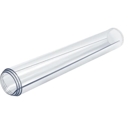 Protection de bureau en PVC transparent à bords arrondis, imperméable (1/5)