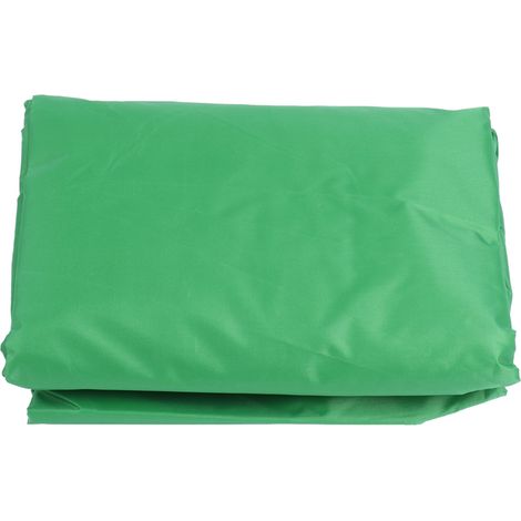 Housse supérieure imperméable pour balancelle, protection pour balancelle de jardin, cour, terrasse Vert 3 places 190 x 132 x 15 cm (1/5)