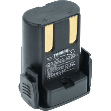 vhbw batteria sostituisce Aesculap GT201 per tosatrice (1600mAh, 7,4V, Li-Ion)