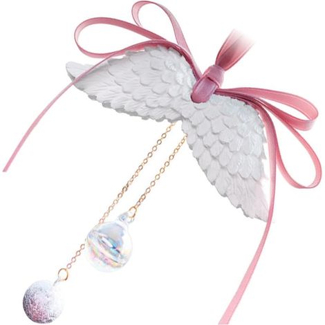 Interior Aroma Hanging Decoration in White Plaster Three