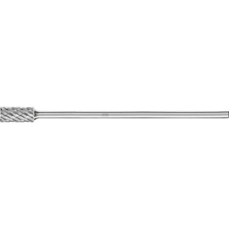 PFERD TOOLS Hartmetall Hochleistungsfrässtift STEEL Zylinder ZYAS stirn Ø 12x25 mm Schaft-Ø 6x150mm Stahl (1/4)
