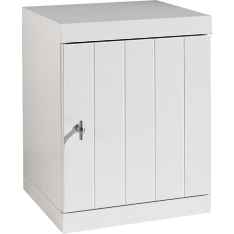 Table de Chevet Enfant "Robin" 55cm Blanc (1/3)
