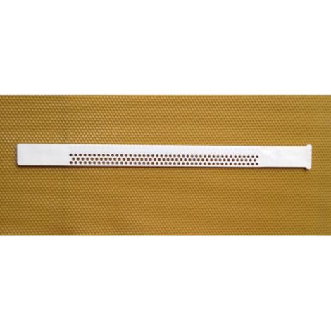 Griglia per polline in plastica con 3 file di fori