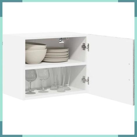884907 Armoire de cuisine 2 pcs Gris Sonoma 50 x 31 x 40 cm (1/5)