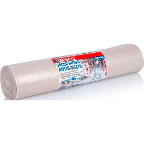 Sac sacs poubelle industriels 160 l 90 x 120 cm ambre lot de 6