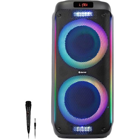 Enceinte portable DENVER TSP-456, 600 W, noir