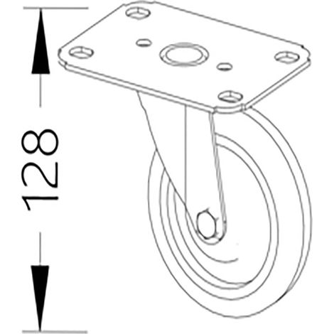 Option- roue avec support fixe - Diamond