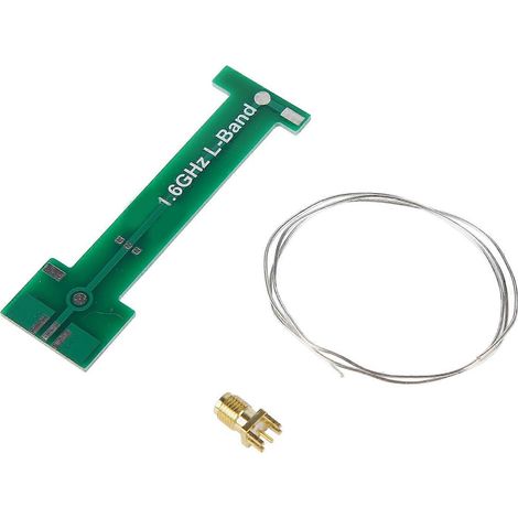 Helixantenne mit 4 Armen für Luft- und Raumfahrtmeteorologie, Positionierungsrelais, elektronische Komponente, 1,6 G, Grün