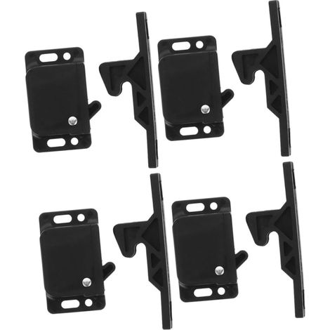 Ensemble de 4 loquets fixation pour armoires camping, car (1/5)