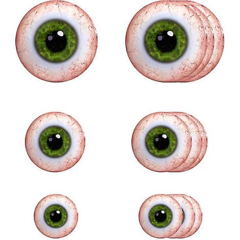 12 rutschfeste Wandaufkleber für Halloween-Dekorationen