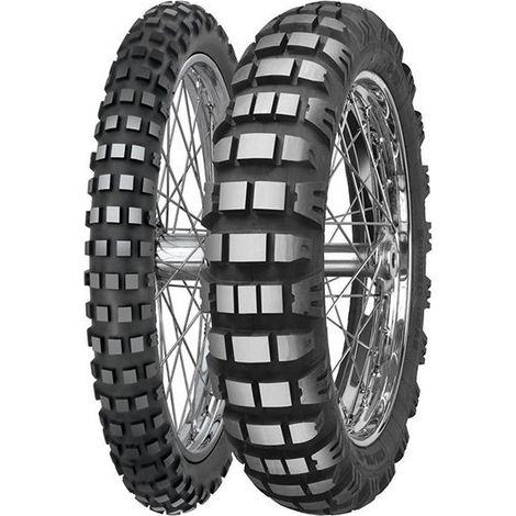 Pneu arrière Trail tubeless 120-90-17 63R Mitas E-09 pour moto TL