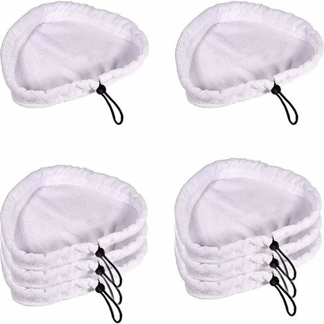 Dampfreiniger-Mikrofasertuch, Mikrofaser-Dampfreinigungspads, waschbare Mopp-Ersatzteile, 8 Stück
