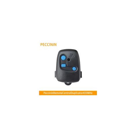 Télécommande universelle 433,92 MHz pour barrières et portes de garage – Duplicateur de code tournant – Compatible avec la plupart des modèles PECCININ et autres marques – lsw – Crezuo (1/3)