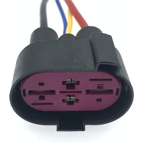 Les références 1J0906234 et 1J0906444 sont compatibles avec les prises de ventilateur électrique Buick et Chevrolet (prise simple).
