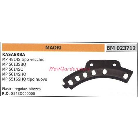 Placa de ajuste de altura MAORI cortacésped MP 4814S 023712