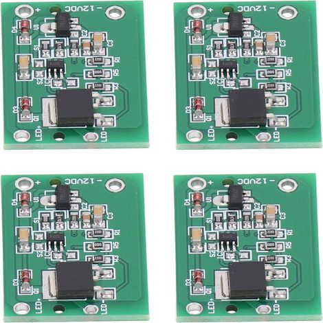 Lot de 10 interrupteurs tactiles capacitifs 12V avec autocollants, module bouton poussoir et bascule pour bandeau LED (1/5)