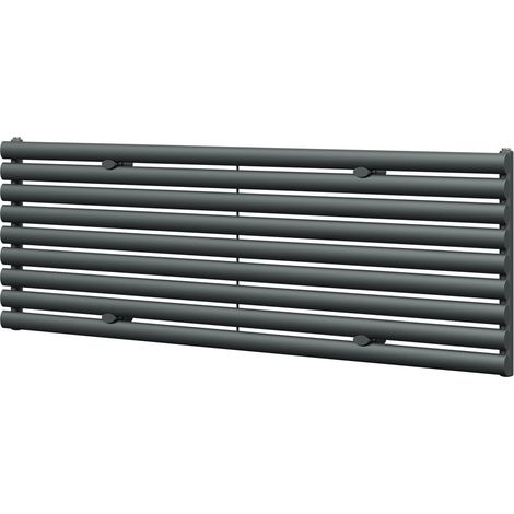 Boone Anthracite 540mm x 1800mm Horizontal Single Panel Radiator (1/5)
