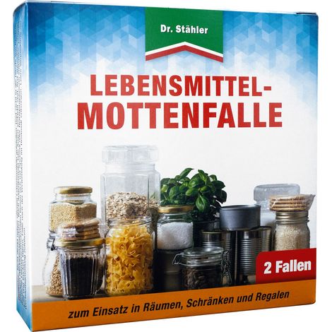 Dr. Stähler Lebensmittel-Mottenfalle 2er Pack