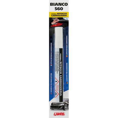 Penna ritocco carrozzeria - Bianco - 560
