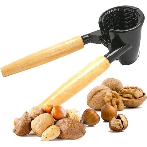 TrAdE Shop Traesio - Schiaccianoci Schiaccia Noci E Svita Apri Bottiglie Frutta Secca Noce Noccioline - (1/3)