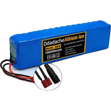 Batterie, capacité de 100Ah, système de gestion de batterie intégré, T-DC (1/2)