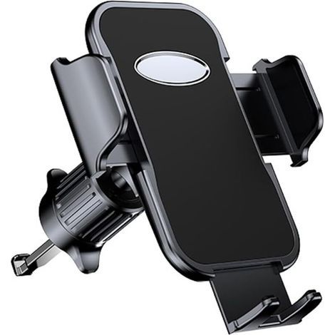 Supporto per cellulare, gancio in metallo migliorato, supporto per telefono per bocchetta dell'aria, supporto per cellulare per telefoni cellulari, supporti universali per auto, smart (1/4)