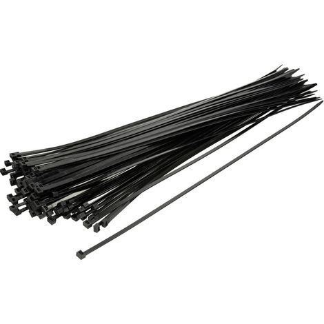 Serre-câble noir 7,6 x 300 mm résiste aux UV