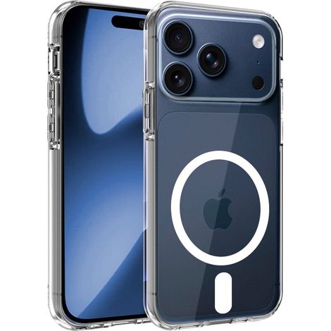 Carcasa COOL para iPhone 17 Pro Max Magnética Transparente