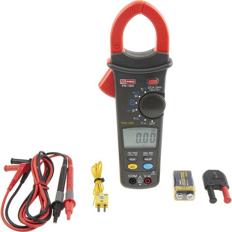 Pince multimètre IPM138N RS PRO, 600A c.c., 600A c.a. ( Prix pour 1 ) (1/5)