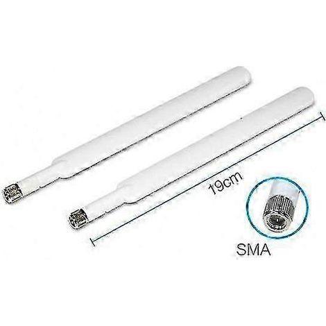 Antenne 4G externe compatible avec les routeurs B525, B535, B310 et B315, lot de 2, blanche (1/4)