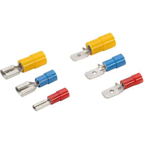 CAPICORDA PREISOLATO AD INNESTO Innesto Femmina 1,5 mm - Confezione 20 pezzi