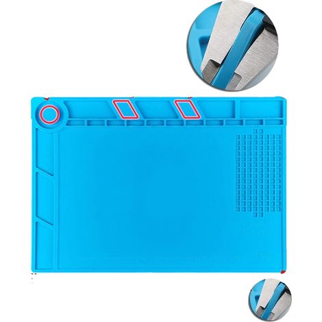 Tapis de soudure, résistant à la chaleur, design anti-statique, S140 (1/2)