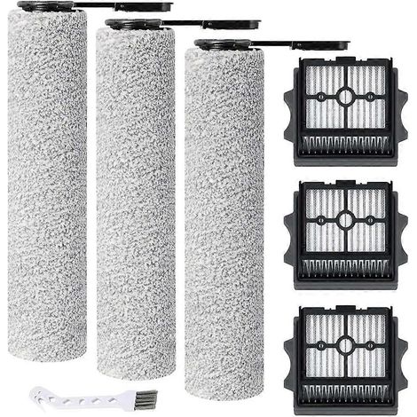 Filtros HEPA y rodillos de cepillo de repuesto para la aspiradora en seco y húmedo Tineco Stretch S6 / Switch S6 / S7 Stretch / S9 Artist () (1/5)