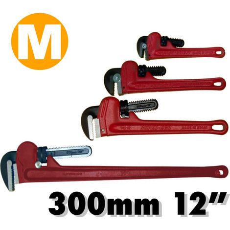 Trade Shop - Amerikanische Rohrzange Rohrzange verstellbare Rohrzange verschiedene Größen hydraulisch - -300 mm -
