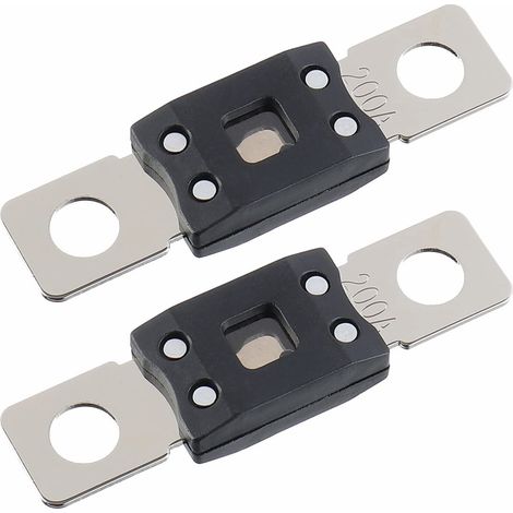Fusible à visser, convient aux voitures, camions, véhicules de chantier, bus et camping-cars, 200A (2 pièces). (1/3)