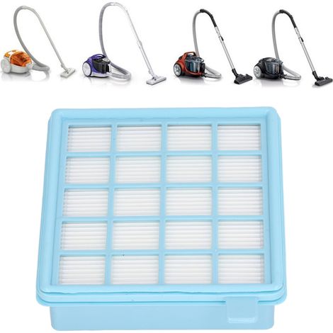 Jeu de filtres pour aspirateur PHILIPS FC8470 FC8471 FC8472 FC8473 FC8474 FC8476 FC8477 avec filtres HEPA et mousse (1/4)