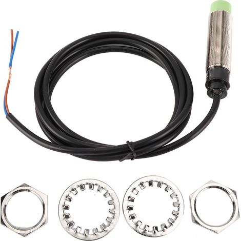 Interrupteur de proximité BERM PRL18-8AC, capteur cylindrique 3 fils 90-250VAC pour contrôle d'équipement industriel (1/5)