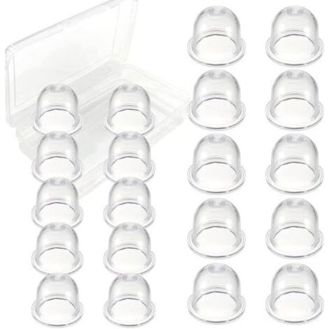 Poire D Amorçage - 19 mm Et 22 mm - Pour Tondeuse À Gazon Tronçonneuse Débroussailleuse Souffleur Taille Haies - 20 Pièces (1/5)