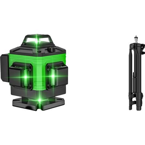 Niveau Laser, 16 Lignes, Fonction d'Auto-Nivellement, 16-Trépied-Boîte en plastique (1/2)