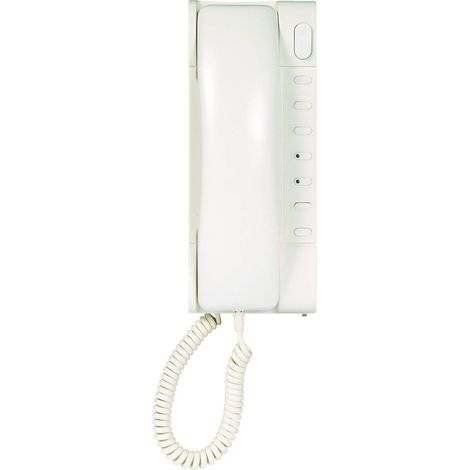 Urmet – Combiné interphone audio Easy2Wire – Réglage du volume – 2 fils – Boîtier ABS – Dimensions 90 x 220 x 69 mm (1/5)